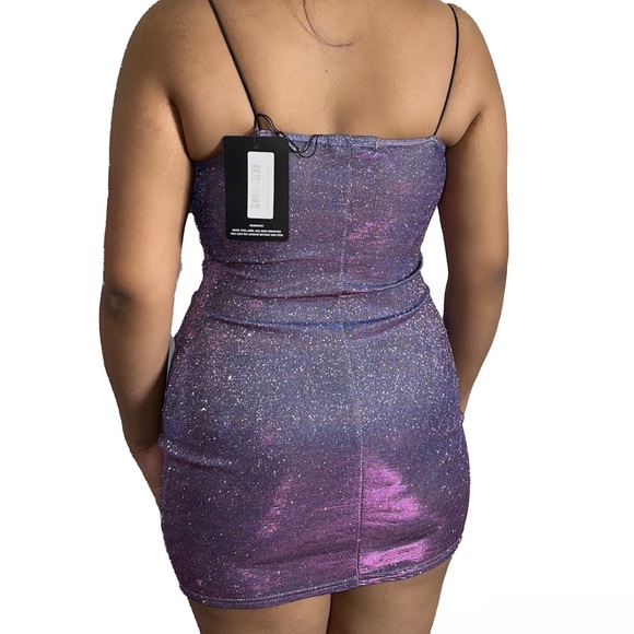 PLT purple sparkle dress never worn - Picture 2 of 2